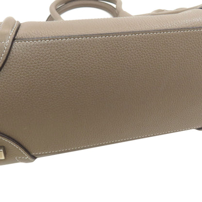 CELINE Luggage micro Handbag Calf Ladies [Used]