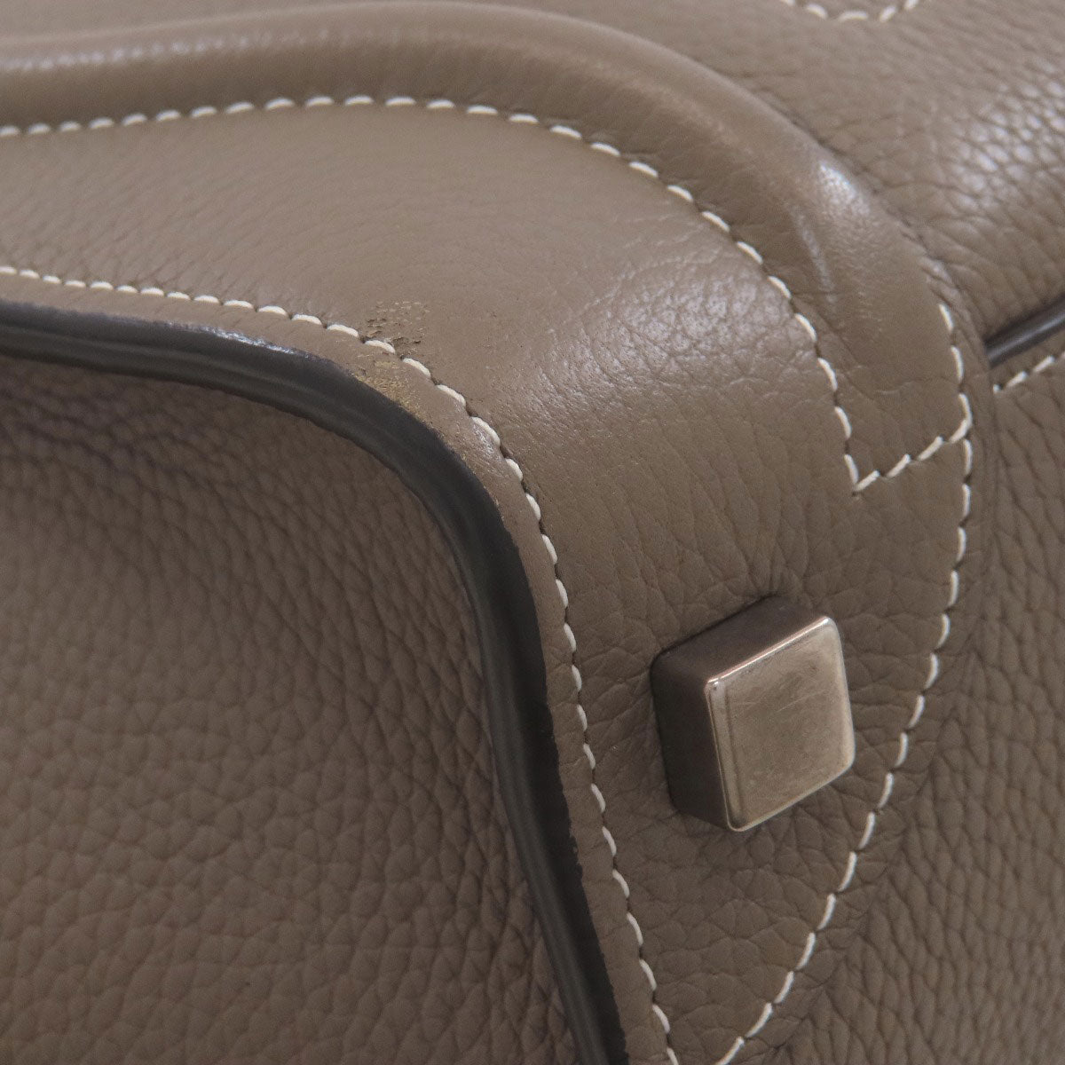 CELINE Luggage micro Handbag Calf Ladies [Used]
