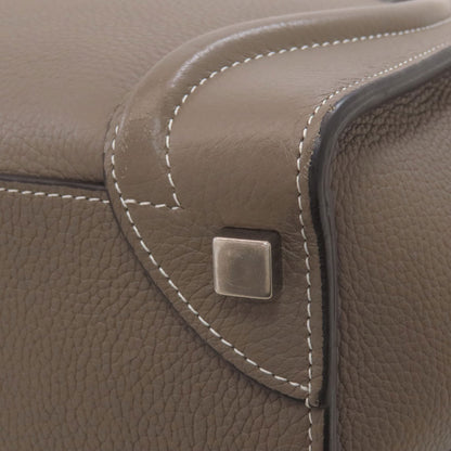CELINE Luggage micro Handbag Calf Ladies [Used]