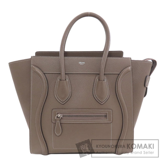 CELINE Luggage micro Handbag Calf Ladies [Used]