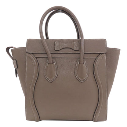 CELINE Luggage micro Handbag Calf Ladies [Used]