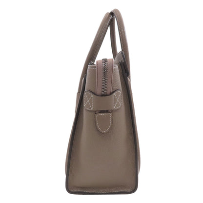 CELINE Luggage micro Handbag Calf Ladies [Used]