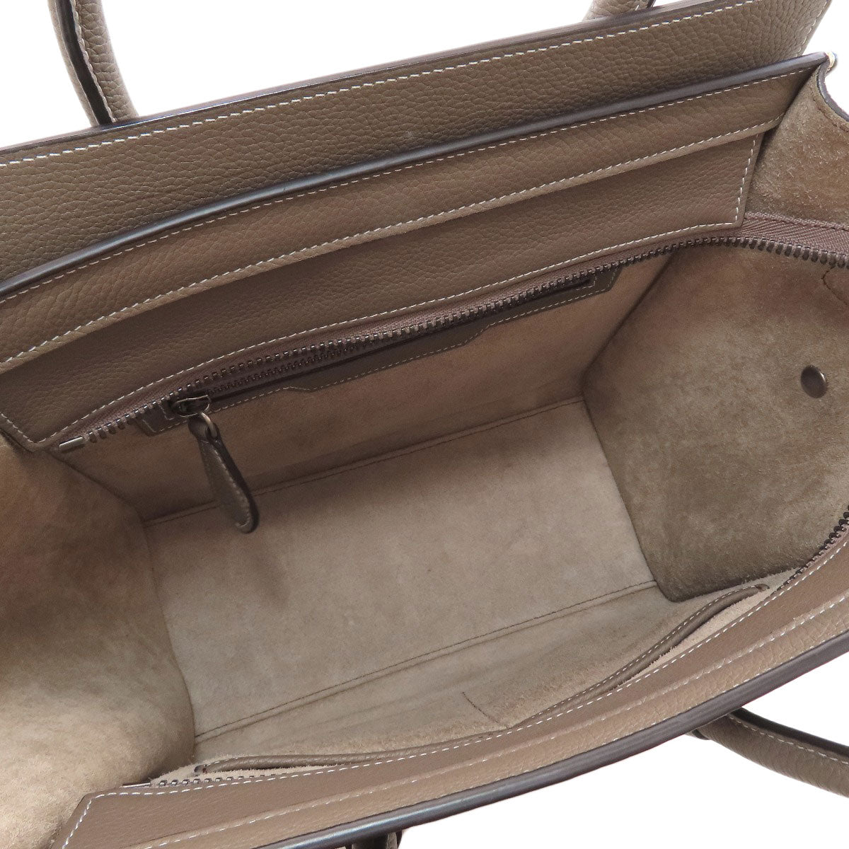 CELINE Luggage micro Handbag Calf Ladies [Used]