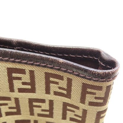 FENDI Zucchinopattern Handbag Canvas Ladies [Used]