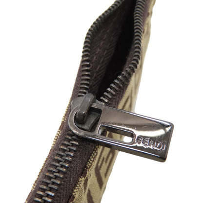 FENDI Zucchinopattern Handbag Canvas Ladies [Used]