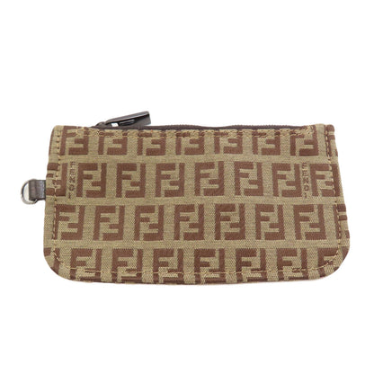 FENDI Zucchinopattern Handbag Canvas Ladies [Used]