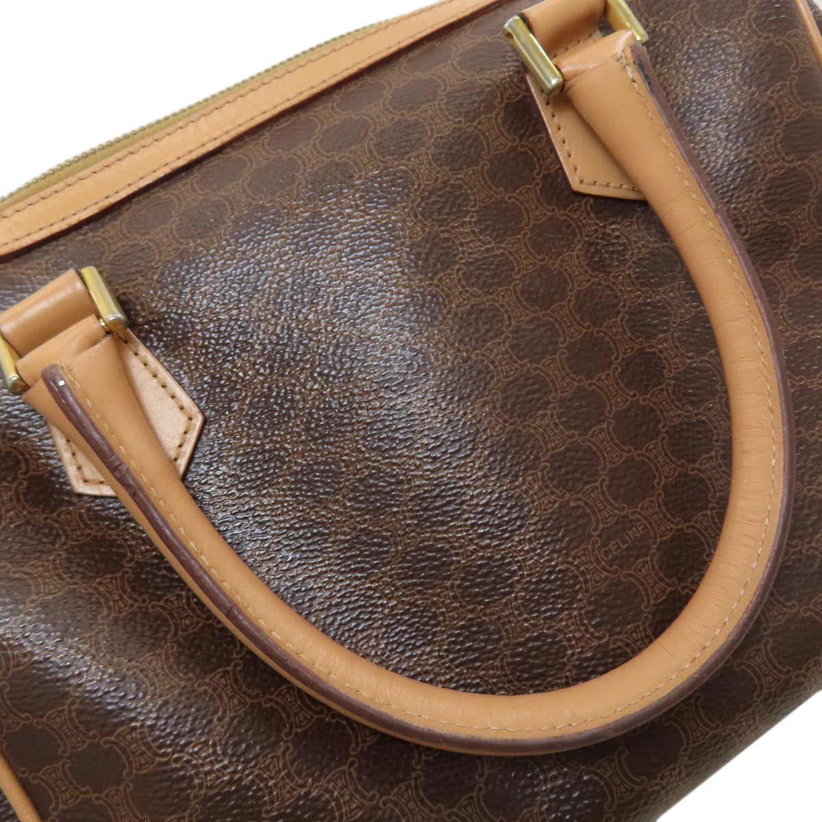 CELINE Macadam pattern Handbag PVC Ladies [Used]