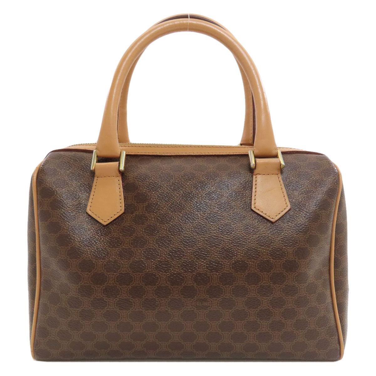 CELINE Macadam pattern Handbag PVC Ladies [Used]