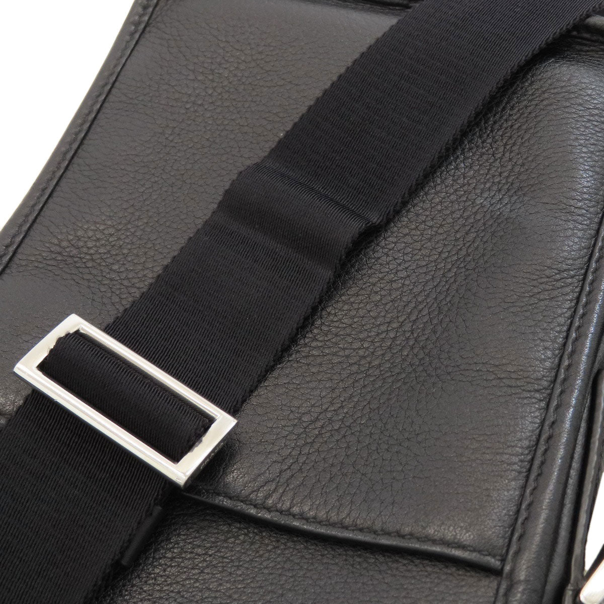 PRADA Logo Hardware Shoulder Bag Calf Ladies [Used]