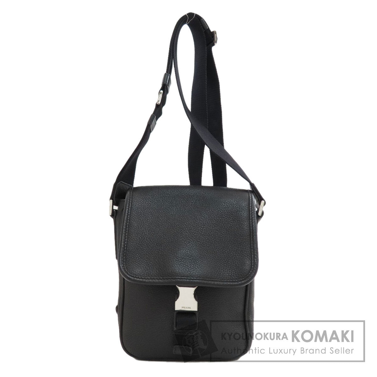 PRADA Logo Hardware Shoulder Bag Calf Ladies [Used]