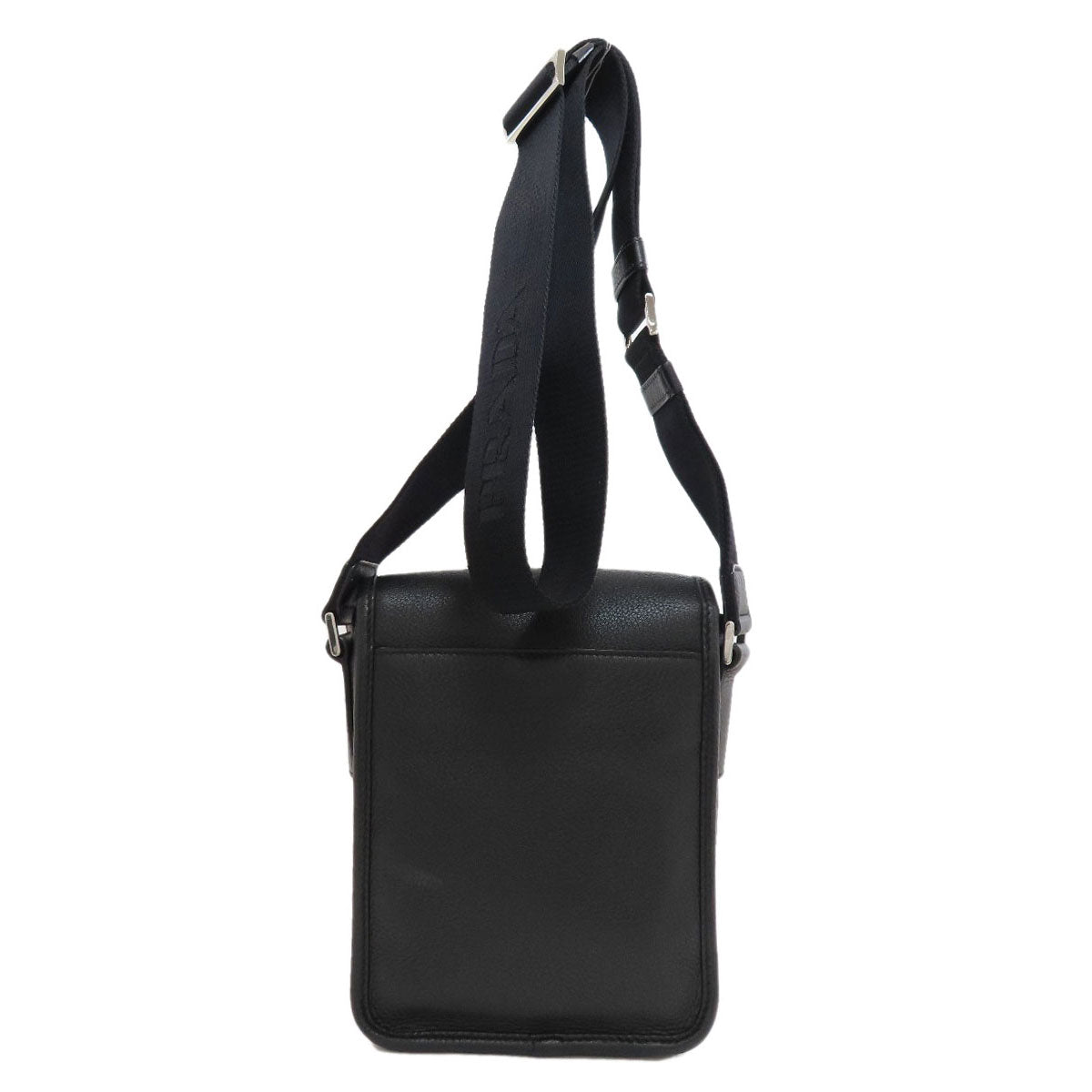 PRADA Logo Hardware Shoulder Bag Calf Ladies [Used]