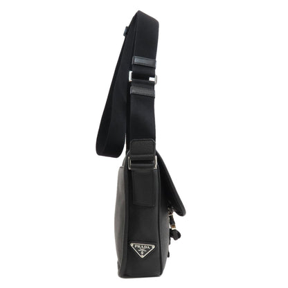 PRADA Logo Hardware Shoulder Bag Calf Ladies [Used]