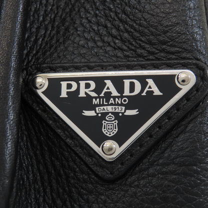 PRADA Logo Hardware Shoulder Bag Calf Ladies [Used]