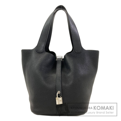 HERMES Picotin Lock MM SilverHardware Handbag Taurillon Clemence Ladies [Used]