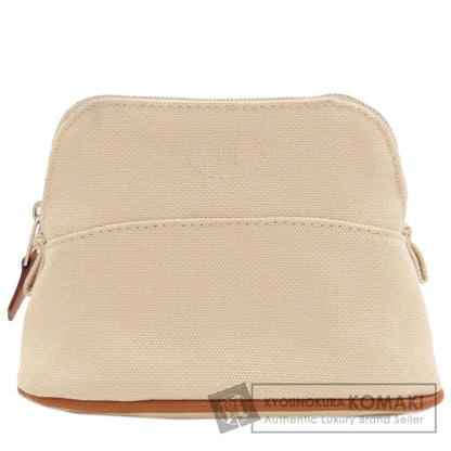 HERMES Bolide pouch mini mini Cosmetics Pouch Cotton canvas Ladies [Used]