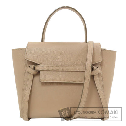 CELINE Belt bag 2WAY Handbag Calf Ladies [Used]