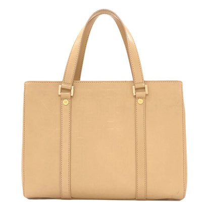 CELINE logo Handbag Leather Ladies [Used]