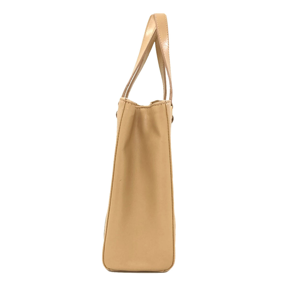 CELINE logo Handbag Leather Ladies [Used]