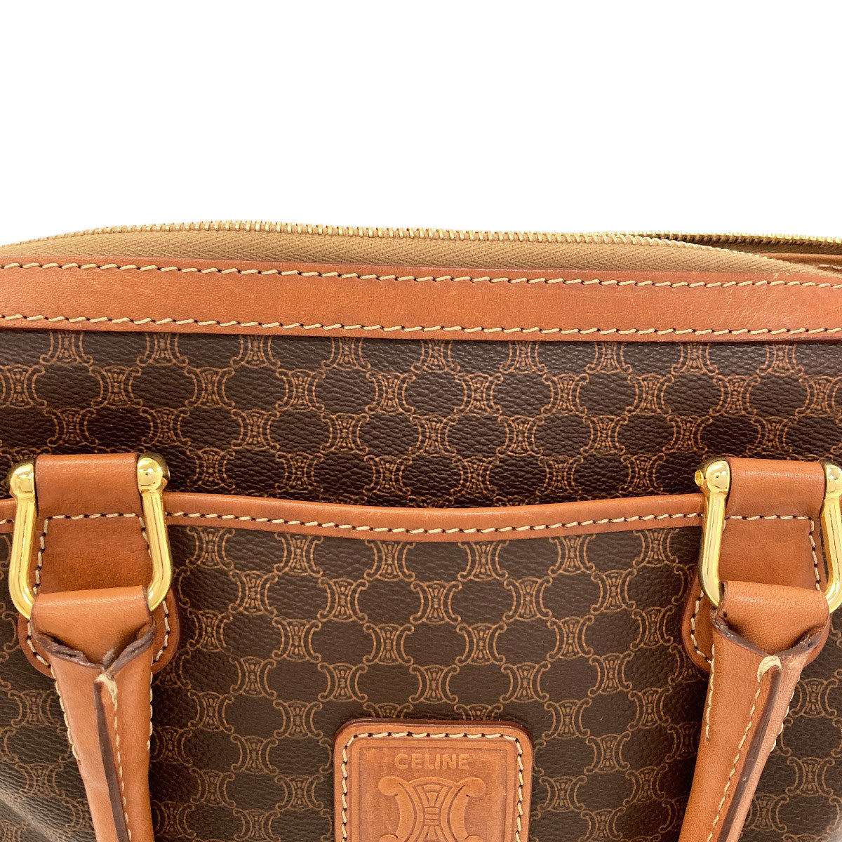CELINE Macadam Handbag PVC Ladies [Used]