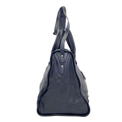 BALENCIAGA Riva City Paper 2WAY Handbag Calf Ladies [Used]