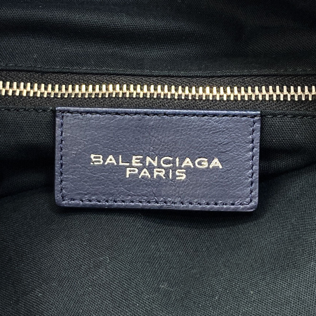 BALENCIAGA Riva City Paper 2WAY Handbag Calf Ladies [Used]