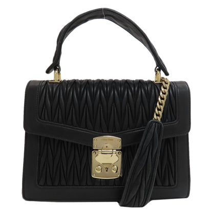 MIUMIU Materasse 2WAY Handbag Calf Ladies [Used]