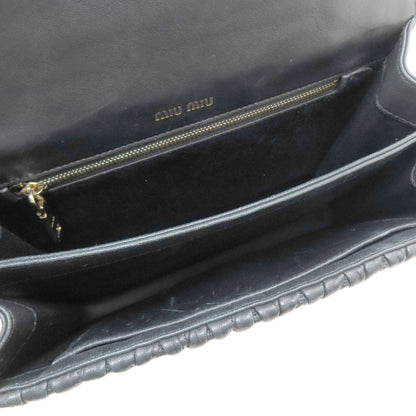 MIUMIU Materasse 2WAY Handbag Calf Ladies [Used]