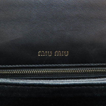 MIUMIU Materasse 2WAY Handbag Calf Ladies [Used]