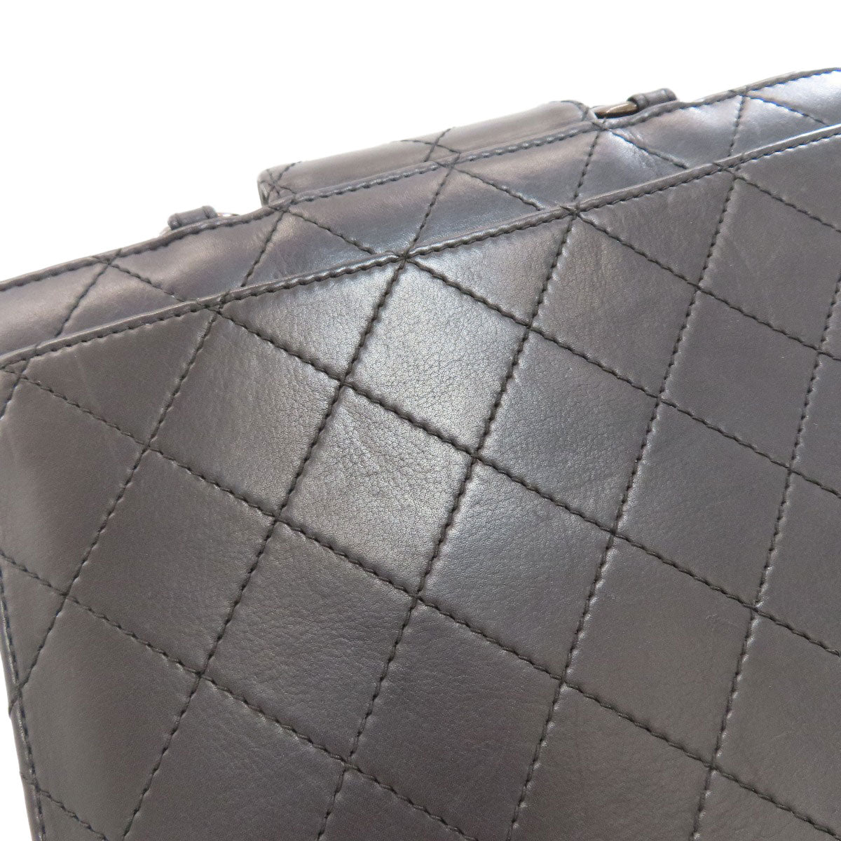CHANEL Matelasse COCO Mark Handbag Calf Ladies [Used]