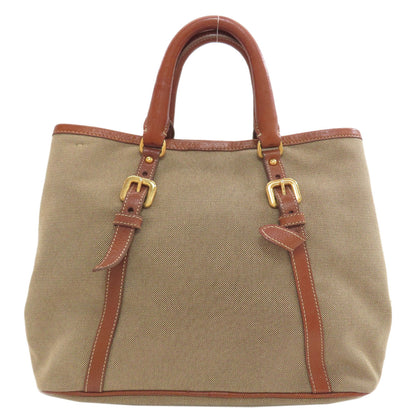 PRADA Fiocco 2WAY Handbag Canvas Ladies [Used]