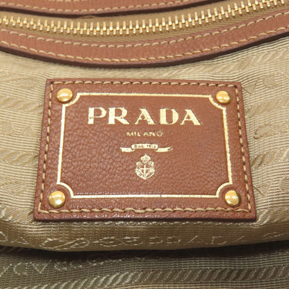 PRADA Fiocco 2WAY Handbag Canvas Ladies [Used]