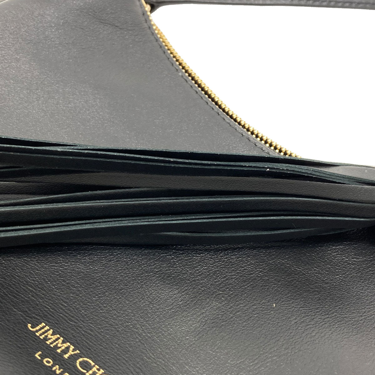 Jimmy Choo one belt Shoulder Bag Leather Ladies [Used]