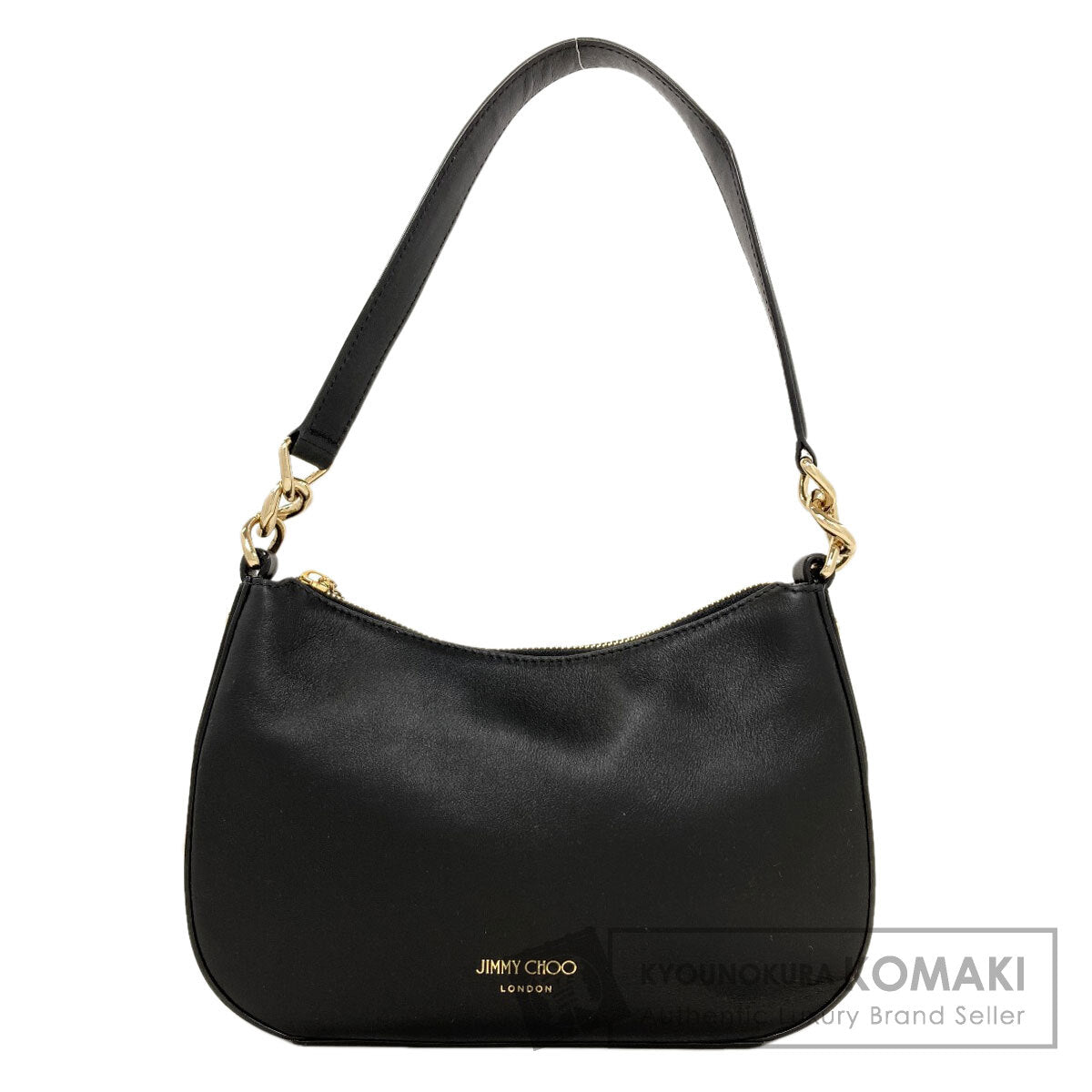 Jimmy Choo one belt Shoulder Bag Leather Ladies [Used]