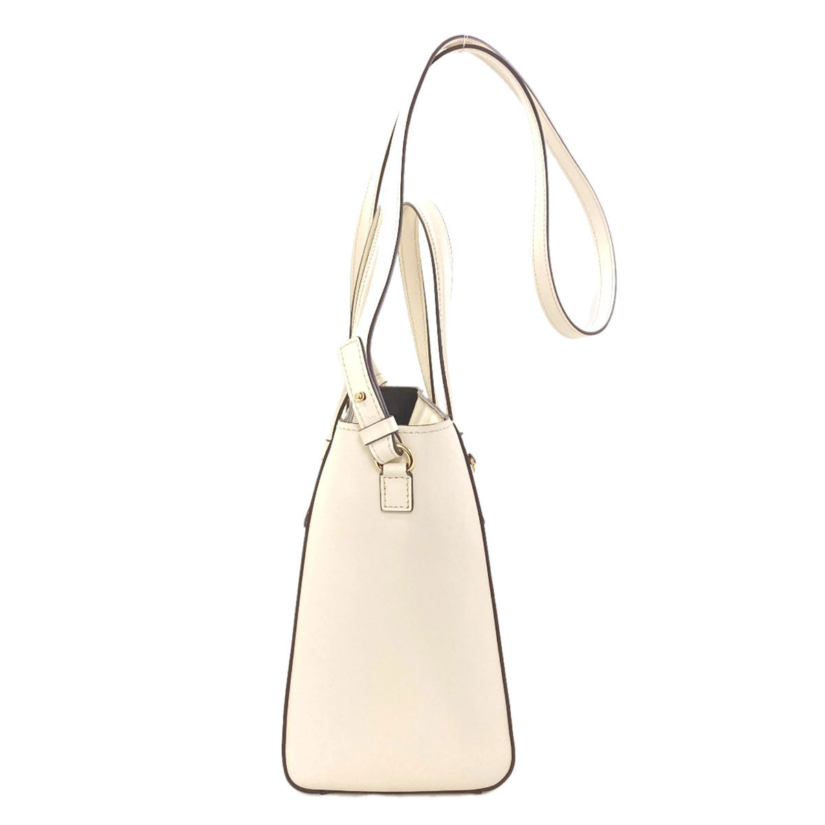 Salvatore Ferragamo Bonnie Lettering Punching 2WAY Handbag Calf Ladies [Used]