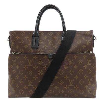 LOUIS VUITTON M61288 Monogram Macassar 7DW Business bag Monogram canvas mens [Used]