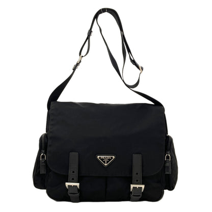 PRADA Logo Hardware Shoulder Bag Nylon Ladies [Used]