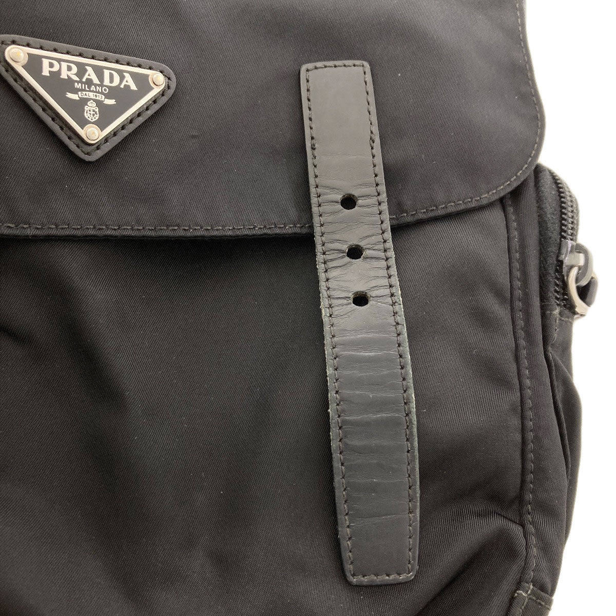 PRADA Logo Hardware Shoulder Bag Nylon Ladies [Used]