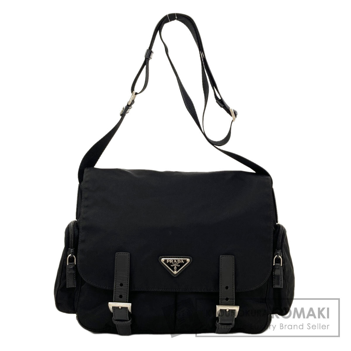 PRADA Logo Hardware Shoulder Bag Nylon Ladies [Used]
