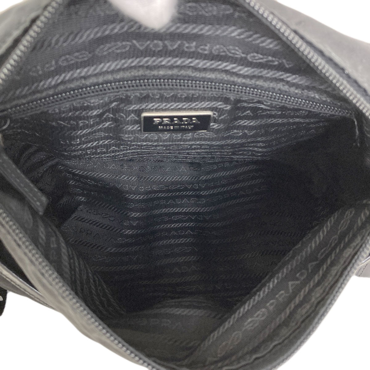 PRADA Logo Hardware Shoulder Bag Nylon Ladies [Used]