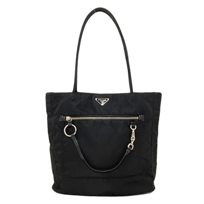 PRADA Logo Hardware Handbag Nylon Ladies [Used]