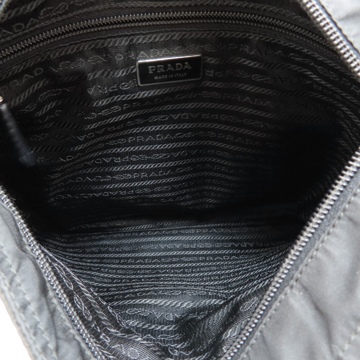 PRADA Logo Hardware Shoulder Bag Nylon Ladies [Used]
