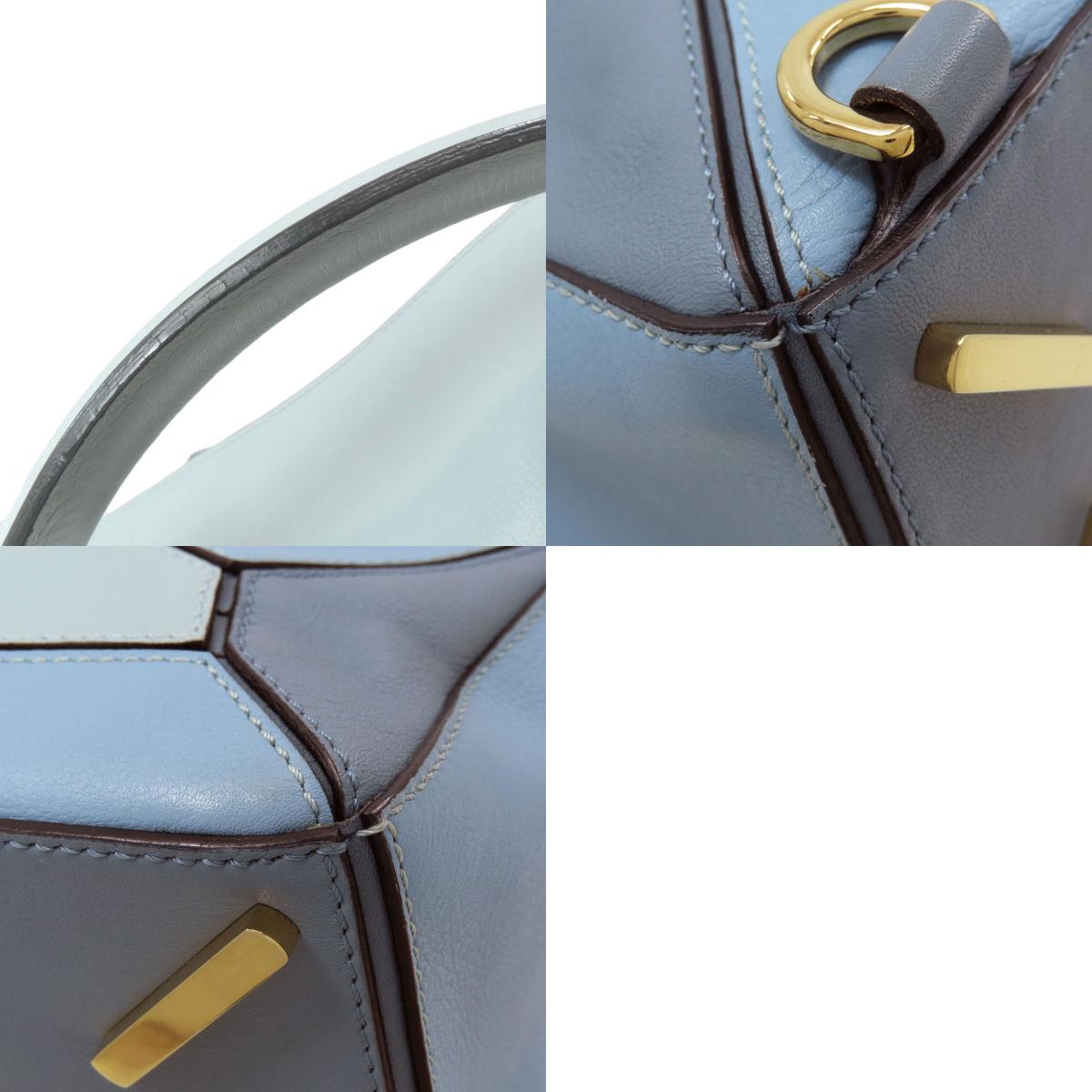 LOEWE Puzzle bag 2WAY Handbag Calf Ladies [Used]