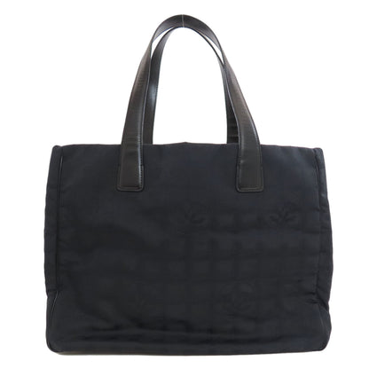 CHANEL New Travel Line MM GoldHardware Tote Bag Nylon jacquard Ladies [Used]