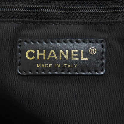 CHANEL New Travel Line MM GoldHardware Tote Bag Nylon jacquard Ladies [Used]
