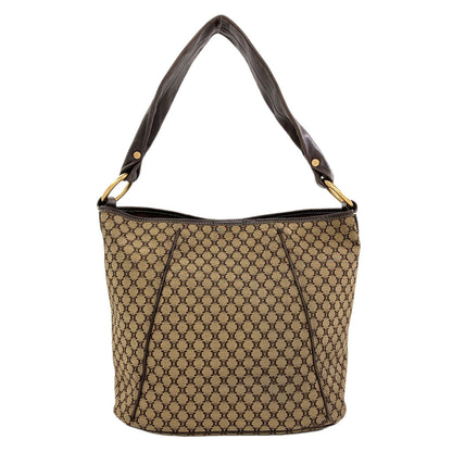 CELINE Macadam one belt Shoulder Bag Canvas Ladies [Used]