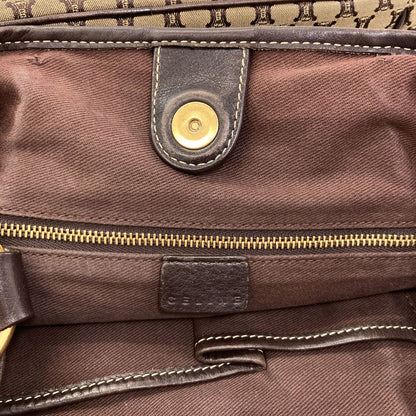 CELINE Macadam one belt Shoulder Bag Canvas Ladies [Used]