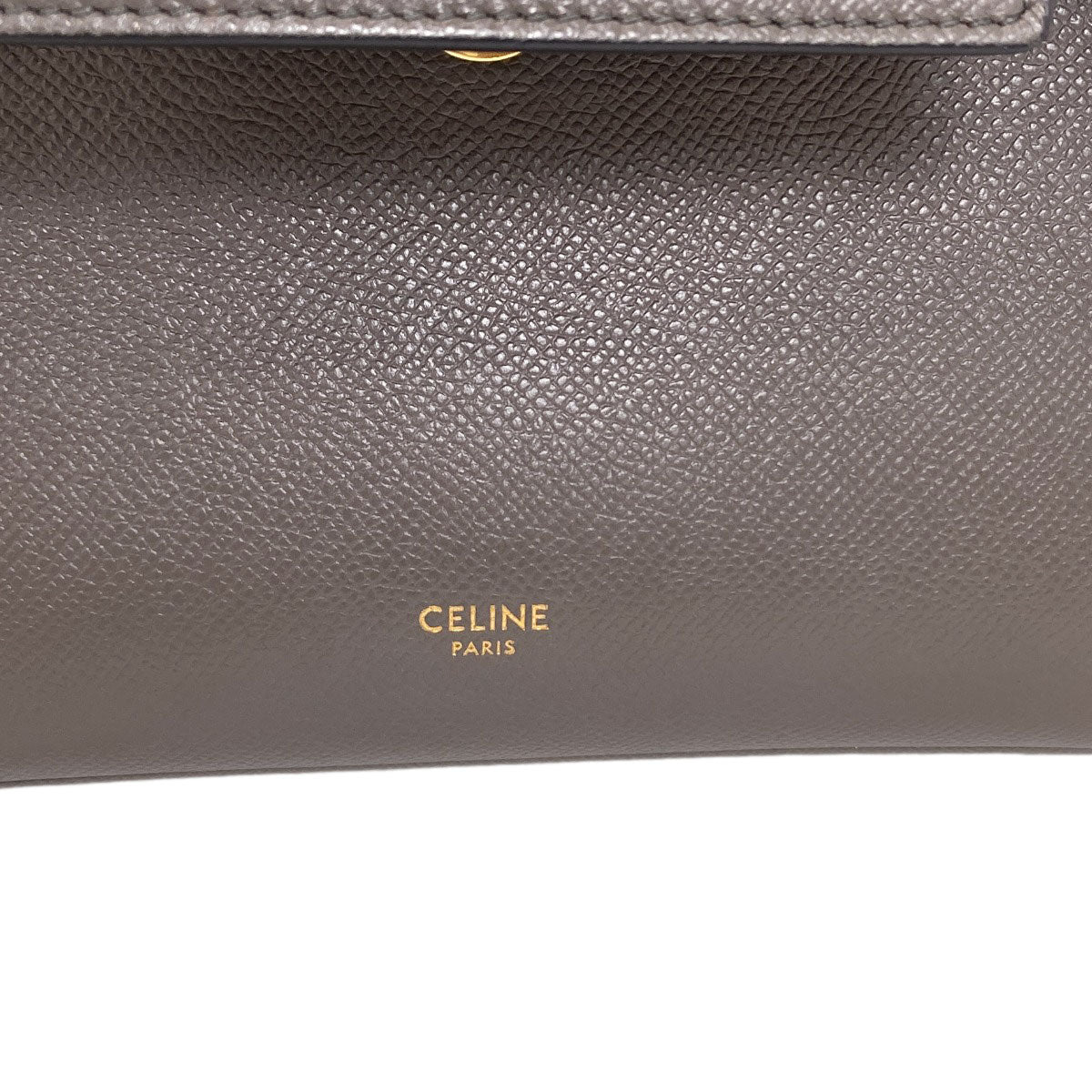 CELINE Belt bag 2WAY Handbag Calf Ladies [Used]