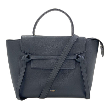CELINE Belt bag 2WAY Handbag Calf Ladies [Used]
