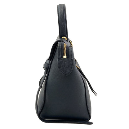 CELINE Belt bag 2WAY Handbag Calf Ladies [Used]