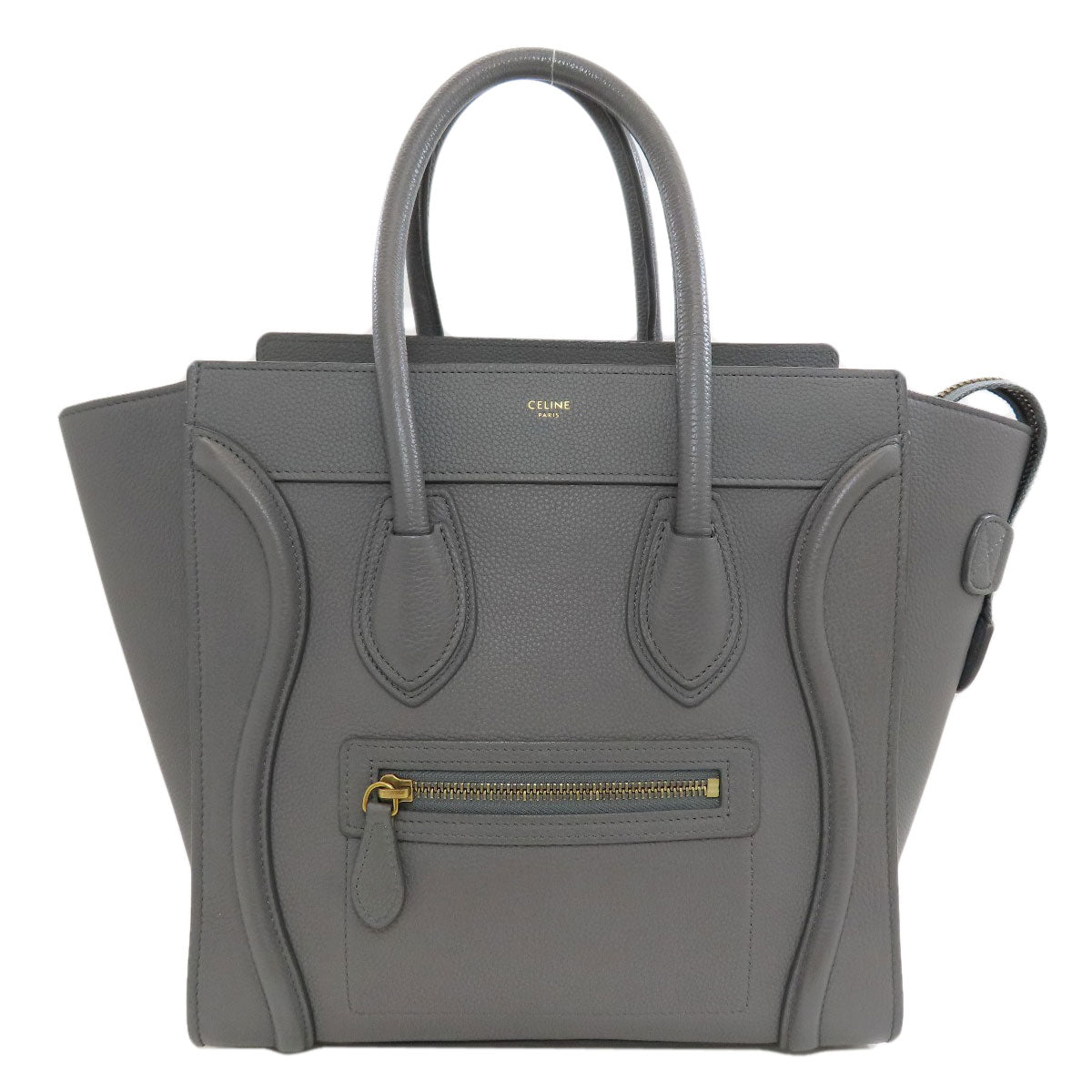 CELINE Luggage micro Handbag Calf Ladies [Used]
